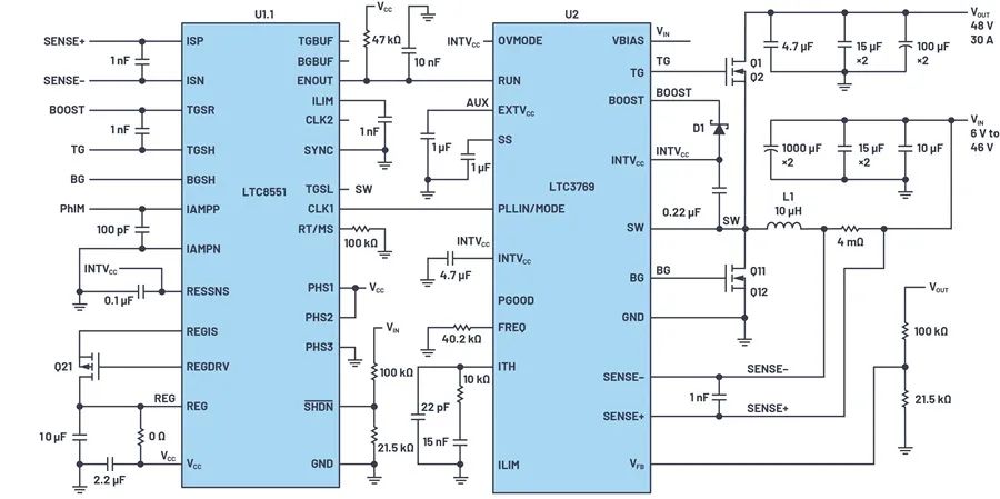 基于LT8551相位扩展器构建高功率升压转换器,c1928ede-0f27-11ed-ba43-dac502259ad0.jpg,第2张