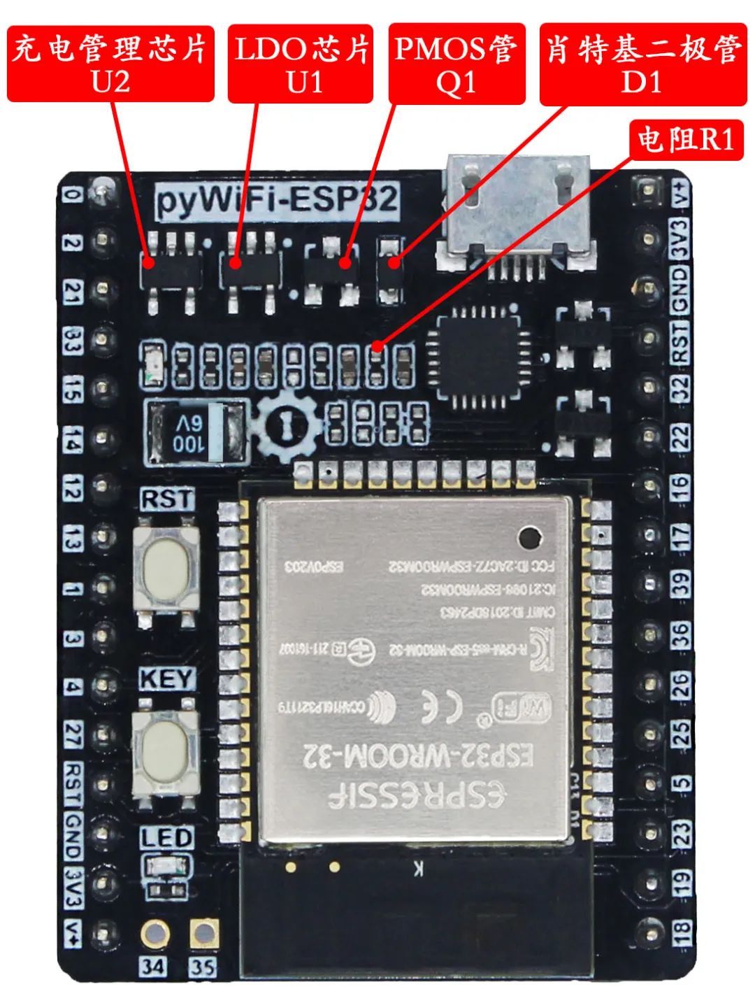 外置USB供电与内置锂电池供电的自动切换电路介绍,f443e020-12bb-11ed-ba43-dac502259ad0.jpg,第16张
