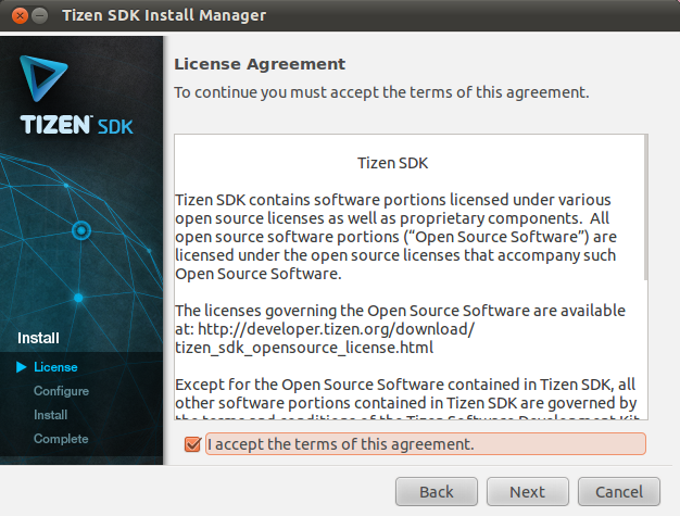 你知道基于Ubuntu的Tizen SDK怎样安装？,第3张