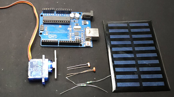 使用Arduino制作一个太阳跟踪系统,pYYBAGLiSqeAYV6KAAXKeKYY5II976.png,第4张