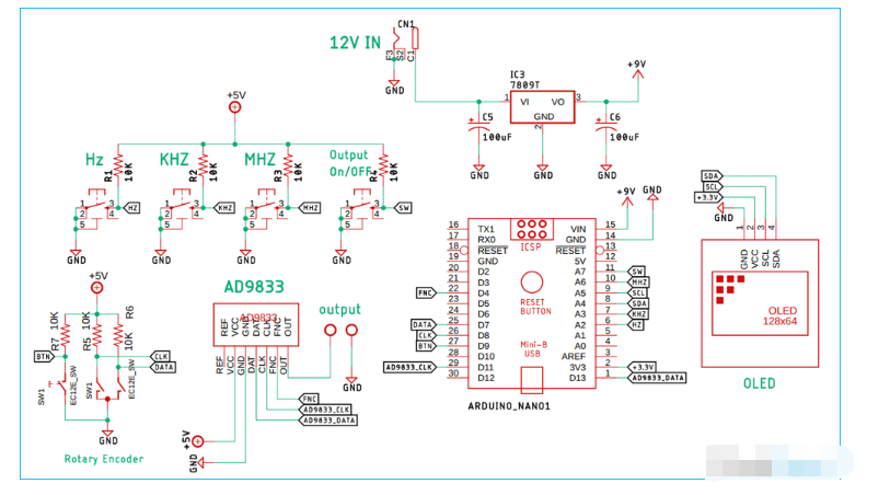 如何使用Arduino和AD9833构建信号发生器,poYBAGLriEyAHof3AAIN3pB44Qo246.png,第3张
