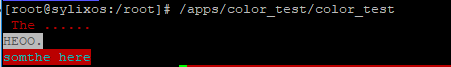 用Linux语言输出变色字体代码案例,第3张