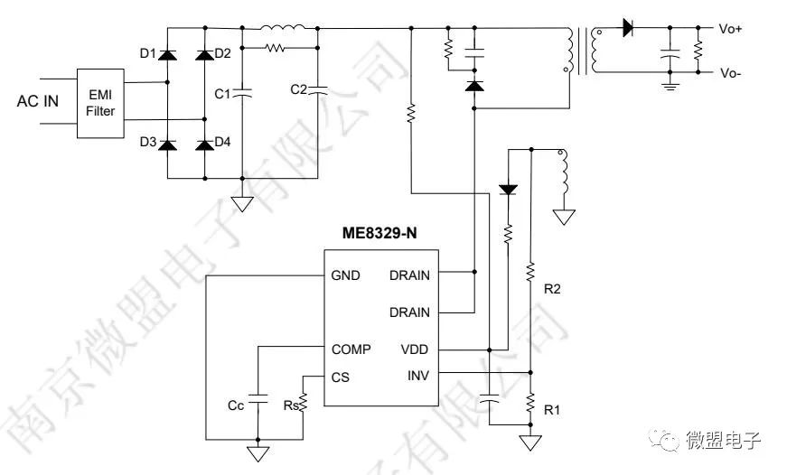 ME8329-N ACDC电源控制芯片概述,c8da5690-284f-11ed-ba43-dac502259ad0.jpg,第2张