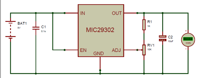 使用MIC29302构建LDO稳压器或低压差稳压器电路,pYYBAGMEjxSAcF7KAAB_jqrtvos254.png,第2张