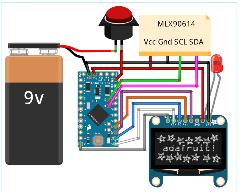 如何使用MLX90614制作非接触式红外温度计,pYYBAGMN3MSAPp-dAAH5QsDlnoA307.png,第3张