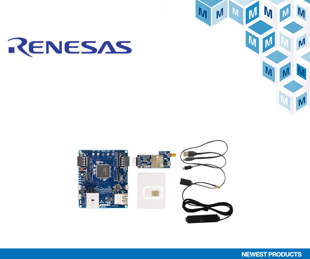 贸泽开售Renesas CK-RX65N云套件 助力智能家居和工业控制应用,第2张