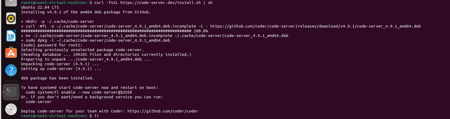 Ubuntu本地安装code-server结合内网穿透实现安卓平板远程写代码,图片5,第6张