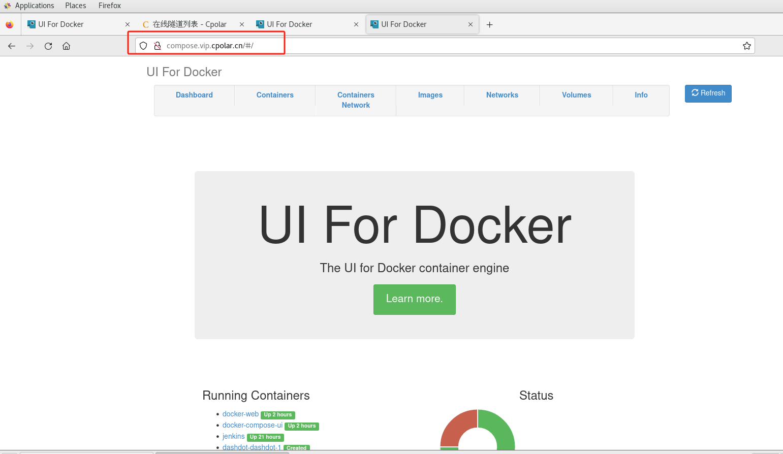 使用Docker部署Docker-Compose-Ui工具并实现公网访问,image-20240206134814224,第16张